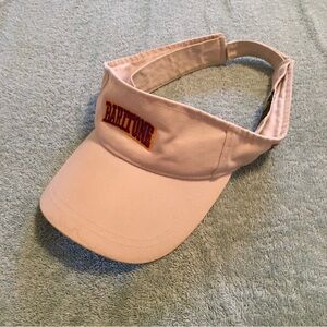 Cobra visor Baritone music unisex band adjustable back strap tan embroidered